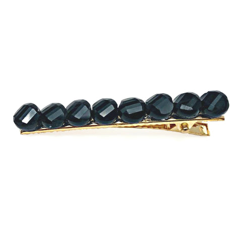 Black Jewel Hair Clip