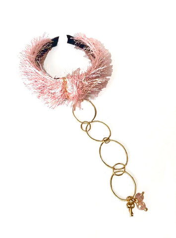 Pink Dandelion Headband