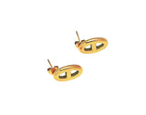 Golden Piggy Studs