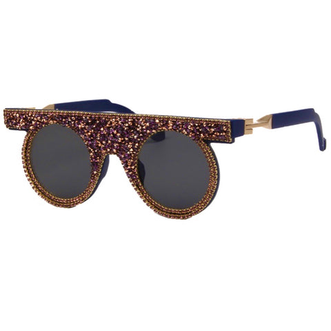 Funky-Fresh Sunglasses | Shimmering Gold Rose